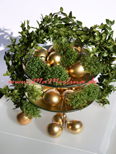 Osterei goldene Ostereier mit Kresse Kresseeier